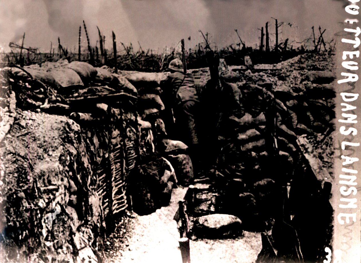 Kilátó, Franciaország, c1914-c1918 alkotó: Unbekannt