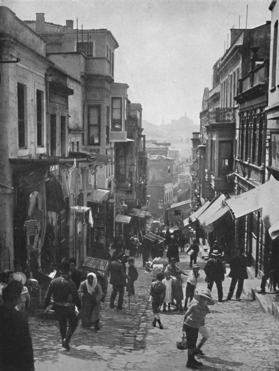 Lenézek a Step Streetre, Konstantinápoly, 1913 alkotó: Unbekannt