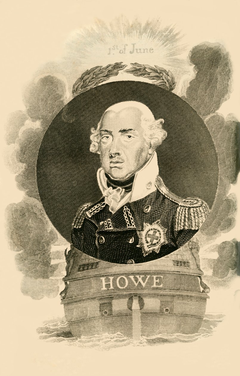 Lord Howe, 1726-1799, 1816. alkotó: Unbekannt