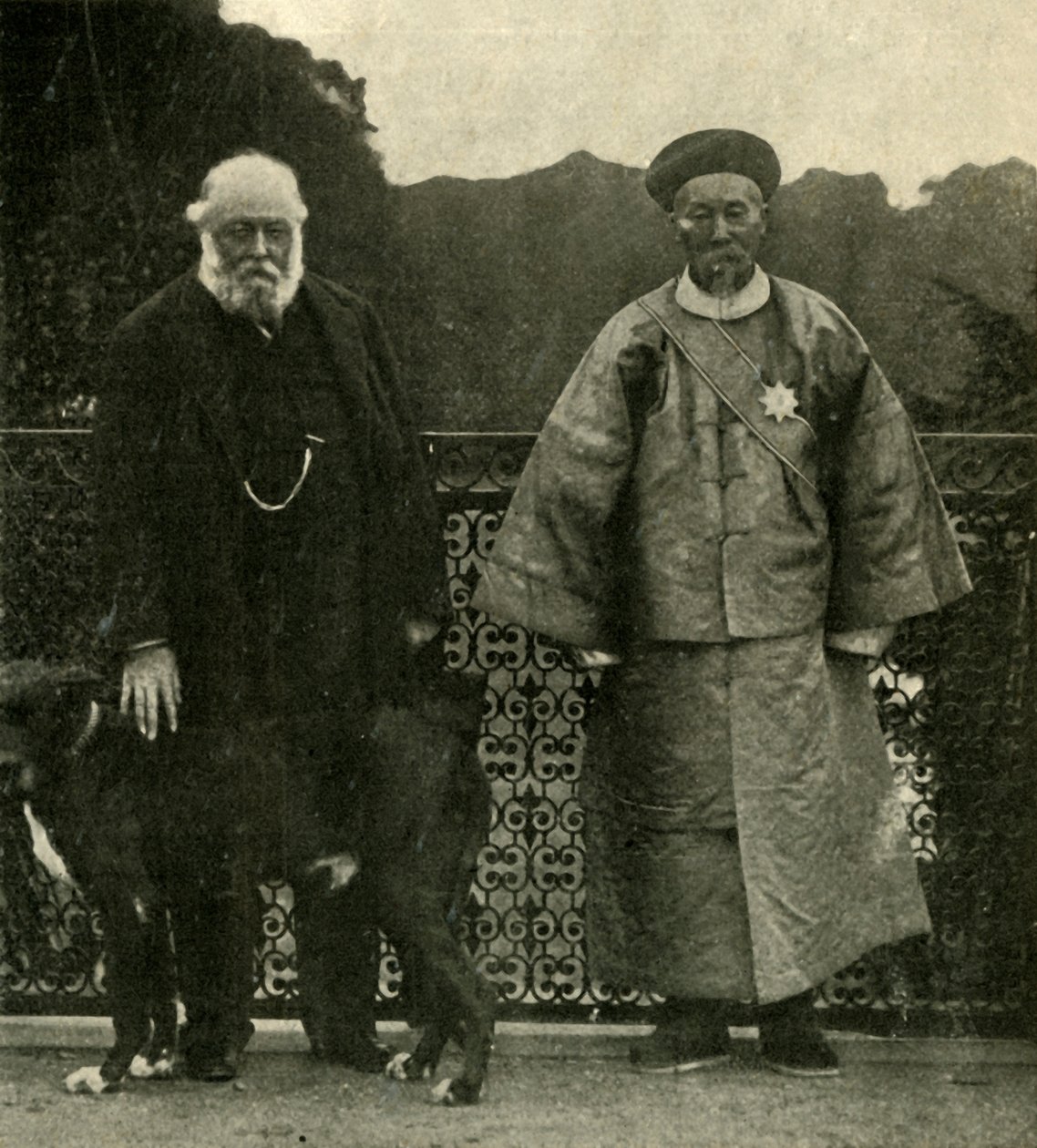 Lord Salisbury és Li Hung Chang, 1901. alkotó: Unbekannt