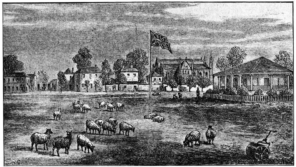 Lords krikettpálya, London, 1836, 1912 alkotó: Unbekannt