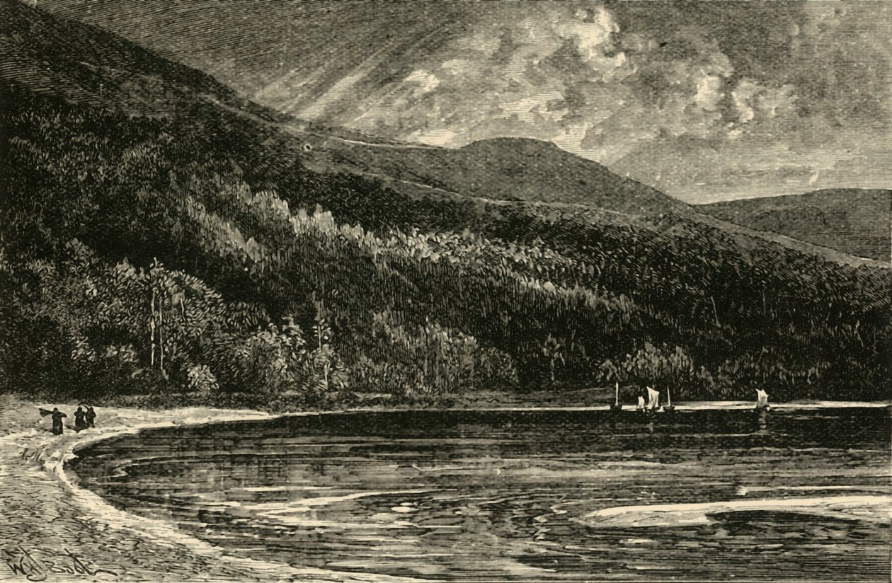 Lough Tay, 1898. alkotó: Unbekannt