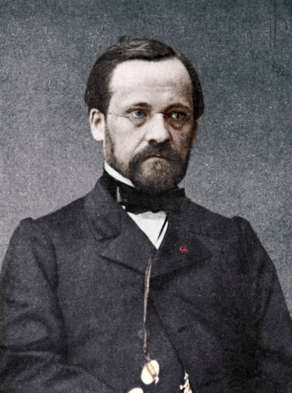 Louis Pasteur, francia mikrobiológus és kémikus, XIX alkotó: Unbekannt