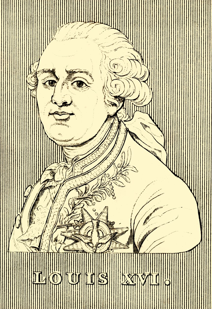 XVI. Lajos, 1754-1793, 1830. alkotó: Unbekannt