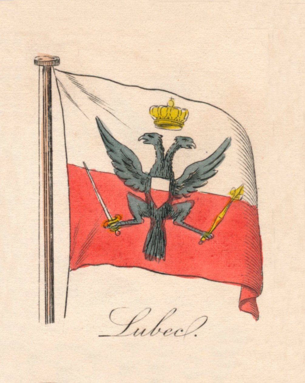 Lubec, 1838 alkotó: Unbekannt