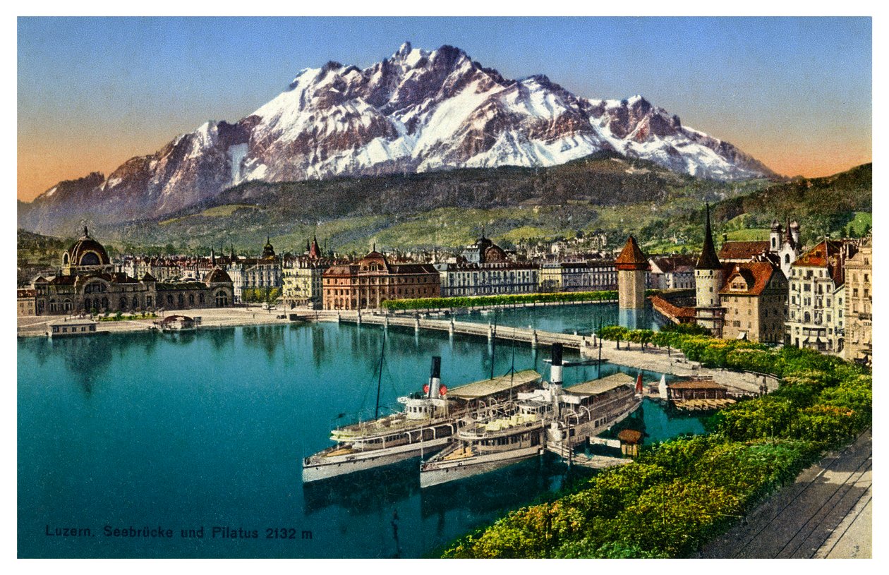 Luzern, Svájc, XX. század alkotó: Unbekannt