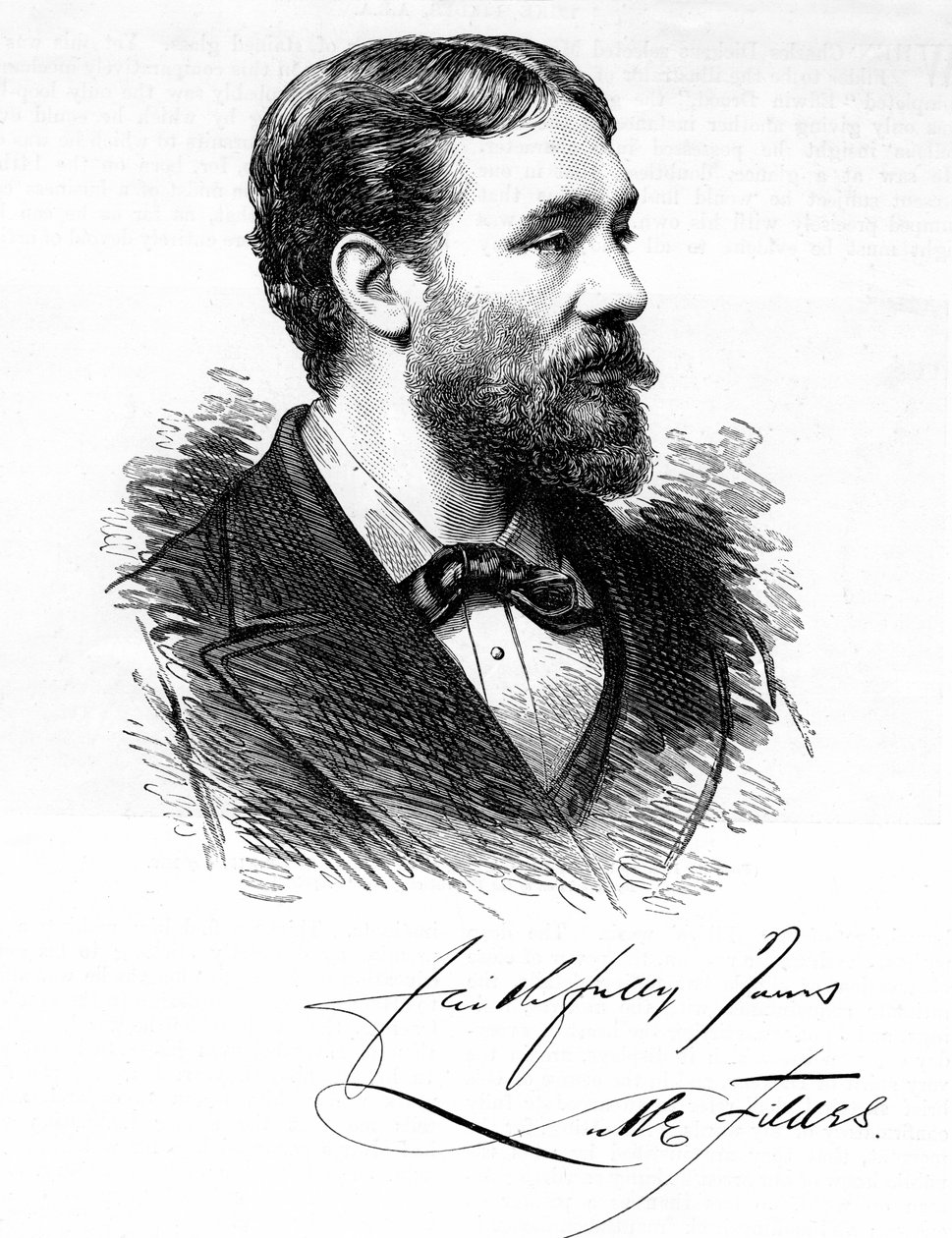 Luke Fildes, művész, XIX alkotó: Unbekannt
