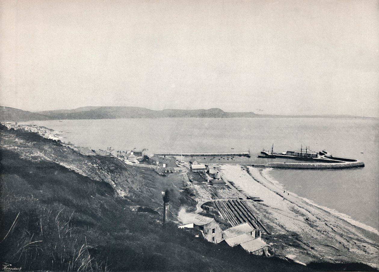Lyme Regis – A kikötő, 1895 alkotó: Unbekannt