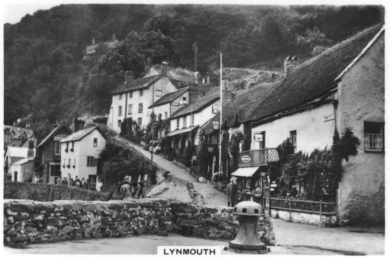 Lynmouth, Devon, Anglia, 1936 alkotó: Unbekannt