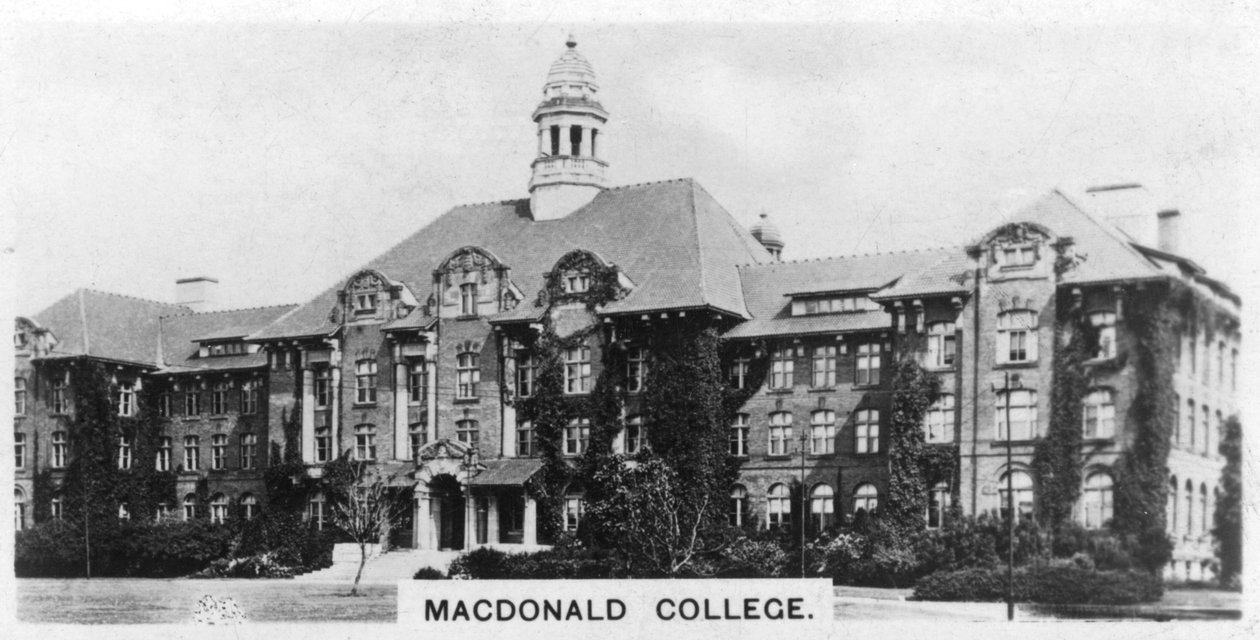 MacDonald College, Montreal, Kanada, 1920-as évek alkotó: Unbekannt