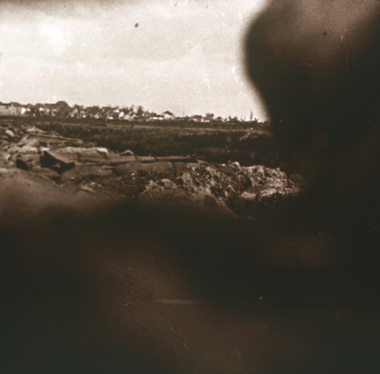 Géppuska-óvóhely, Diksmuide, Belgium, c1914-c1918 alkotó: Unbekannt