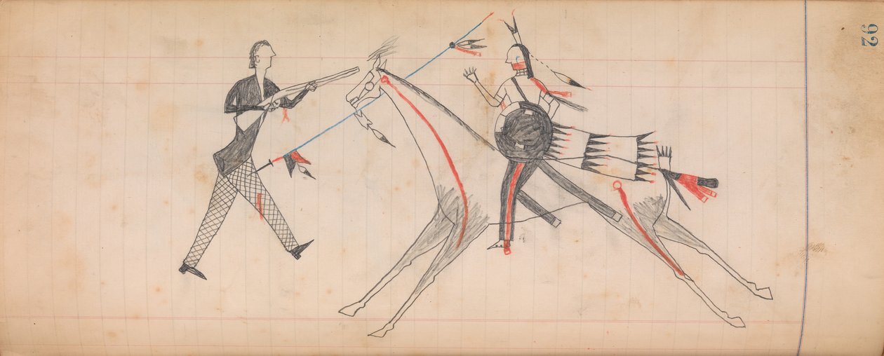 Maffet Ledger: Rajz, kb. 1874-81. alkotó: Unbekannt