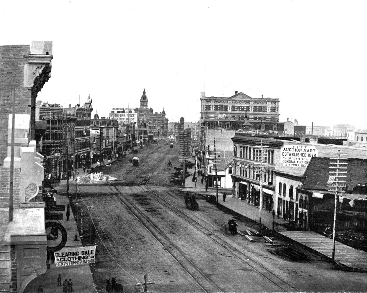 Main Street, Winnipeg, Manitoba, Kanada, c1900. alkotó: Unbekannt