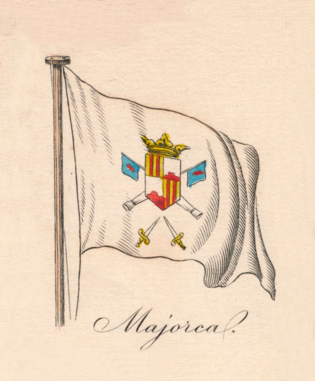 Mallorca, 1838 alkotó: Unbekannt