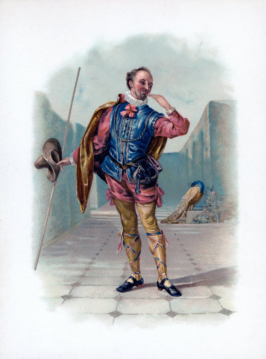 Malvolio, 1891 alkotó: Unbekannt