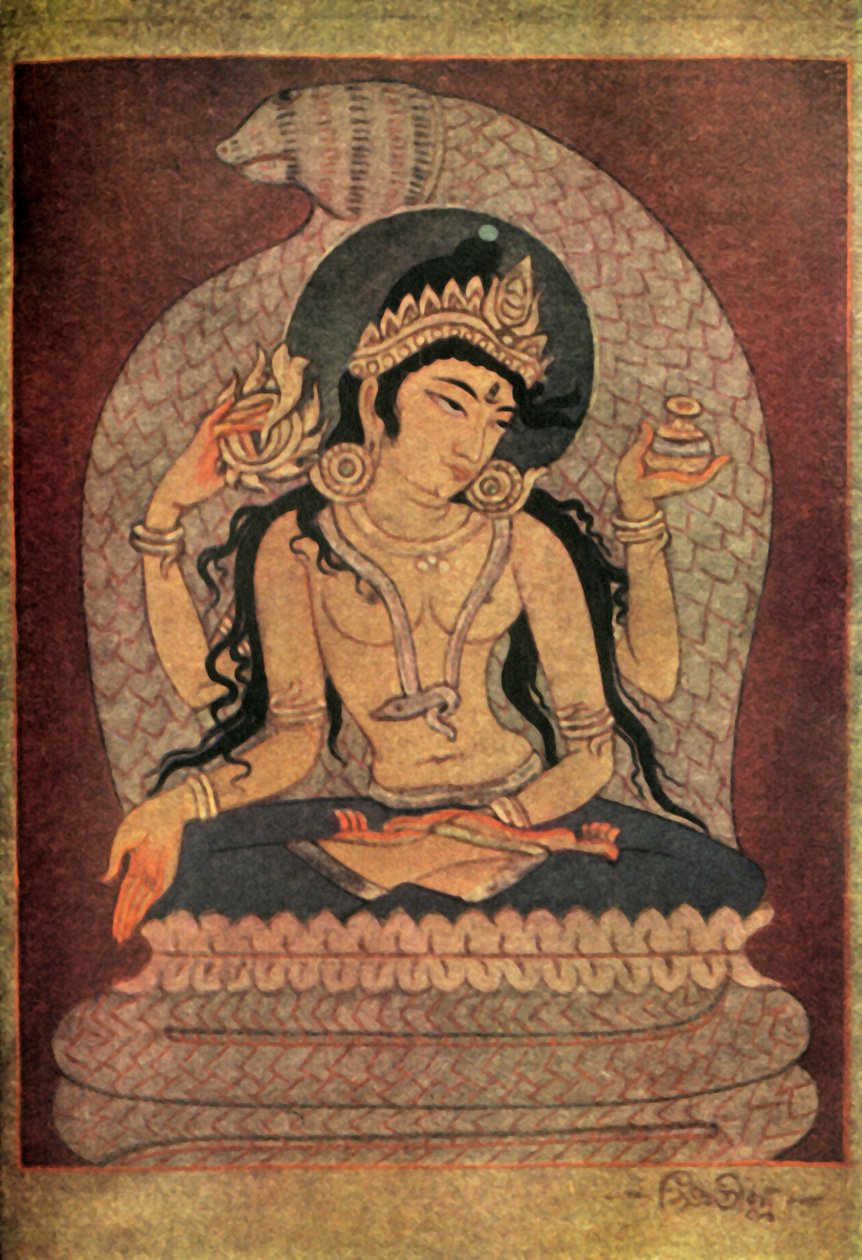 „Manasa Devi”, 1920. alkotó: Unbekannt