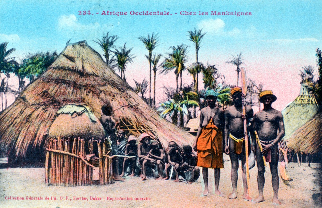 Mankaigne falu, Nyugat-Afrika, XX alkotó: Unbekannt