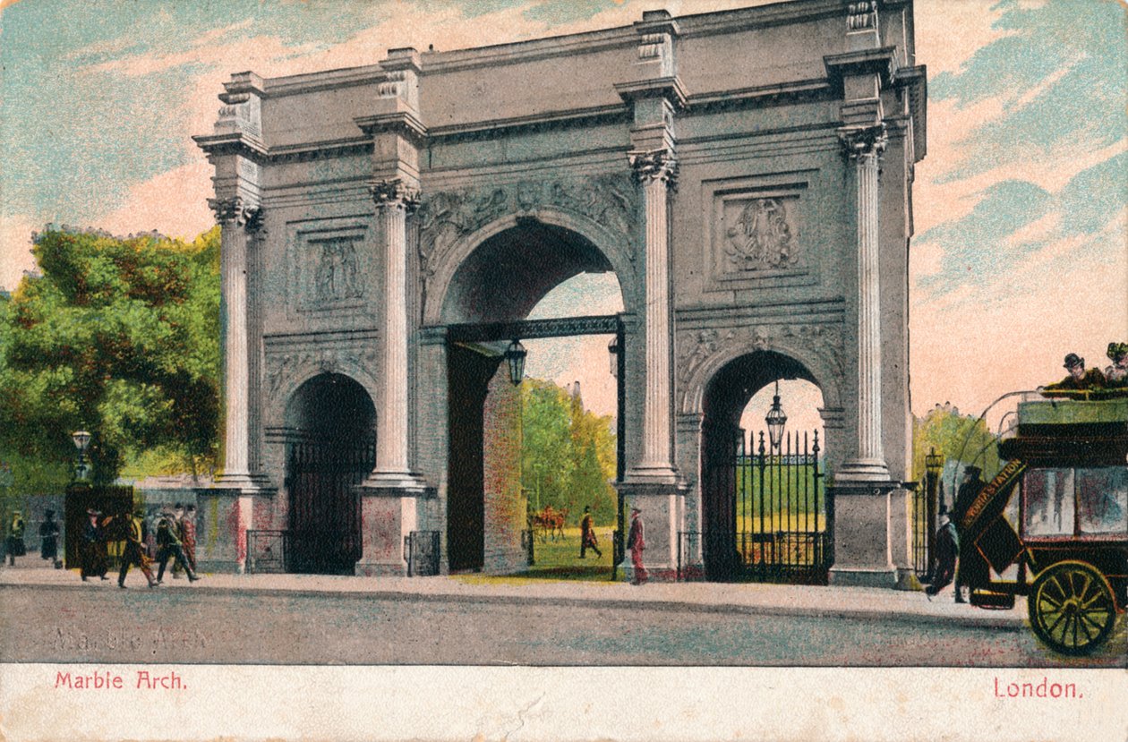 Marble Arch, London, 1906 alkotó: Unbekannt