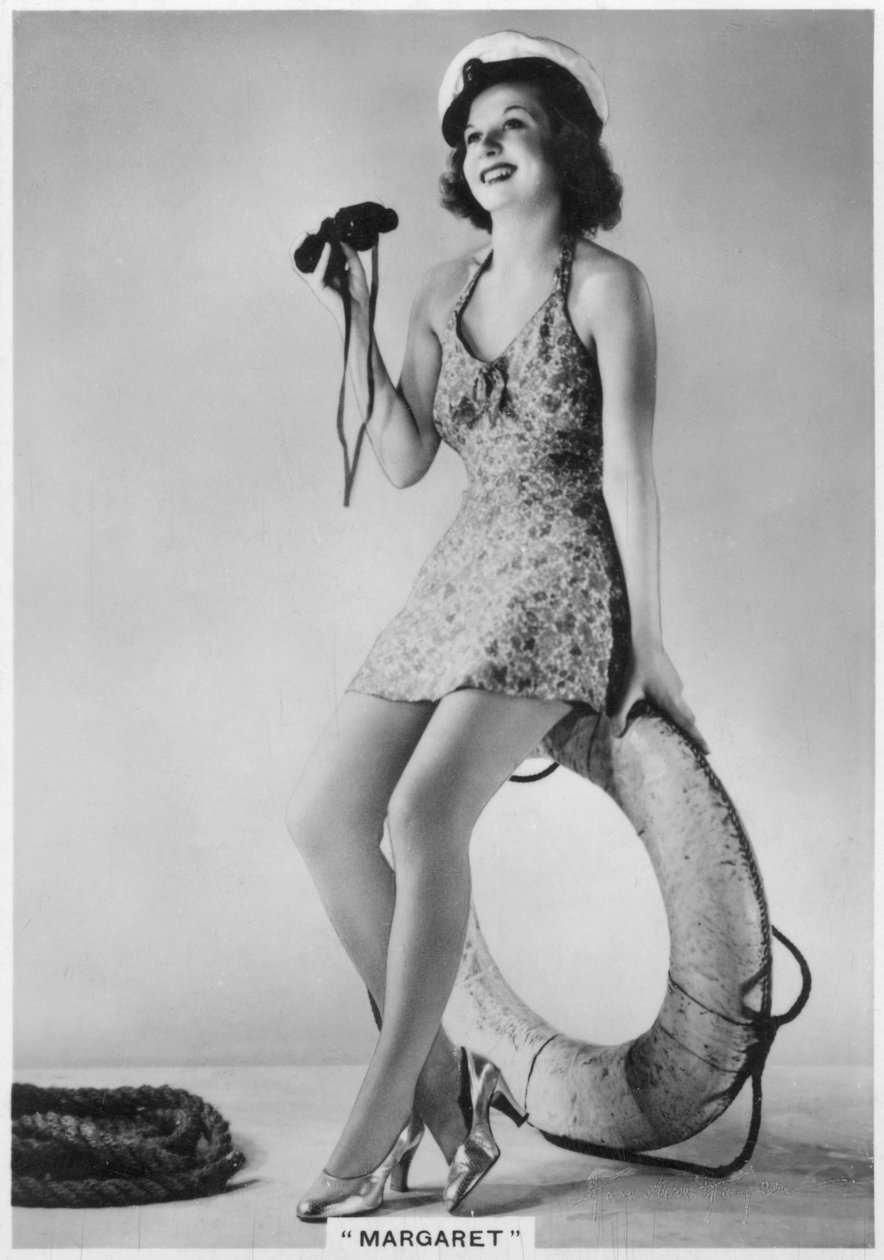 Margaret, a Windmill Színházból, London, 1938 alkotó: Unbekannt