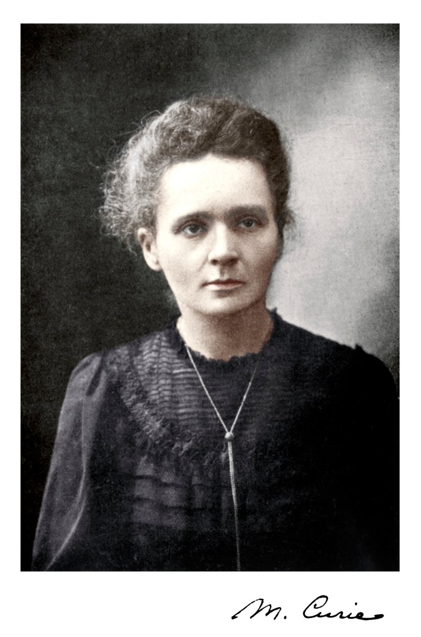 Marie Curie lengyel származású francia fizikus, 1917 alkotó: Unbekannt