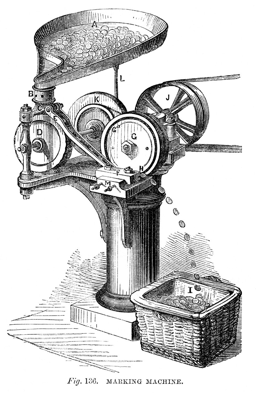 Jelölőgép, 1866 alkotó: Unbekannt