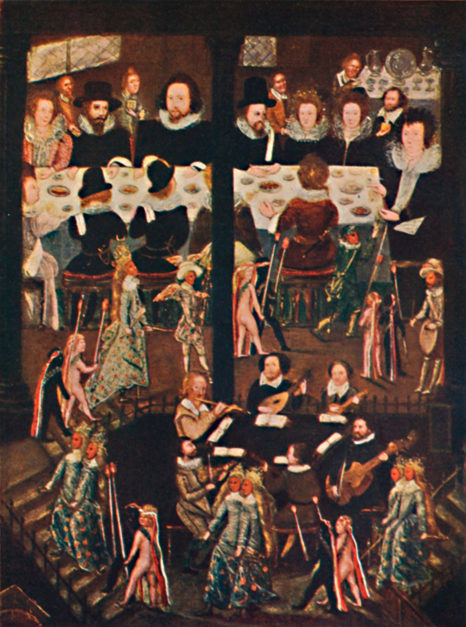 Sir Henry Unton házasságkötési ünnepe, 1596, 1903 alkotó: Unbekannt