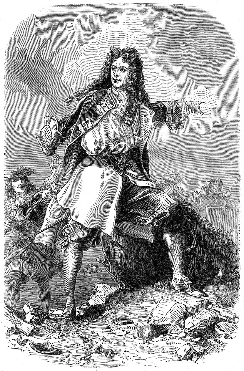 Boufflers marsall 1644-1711, francia katona, XIX alkotó: Unbekannt