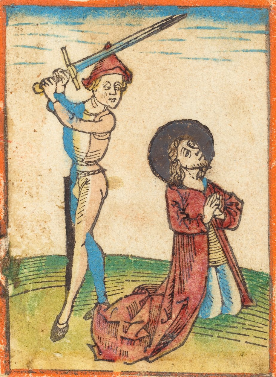 Egy szent vértanúsága, c. 1480. alkotó: Unbekannt
