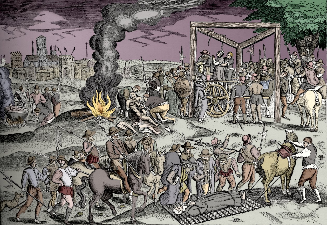 Mártírok Smithfieldben, London, 1600 1904 alkotó: Unbekannt