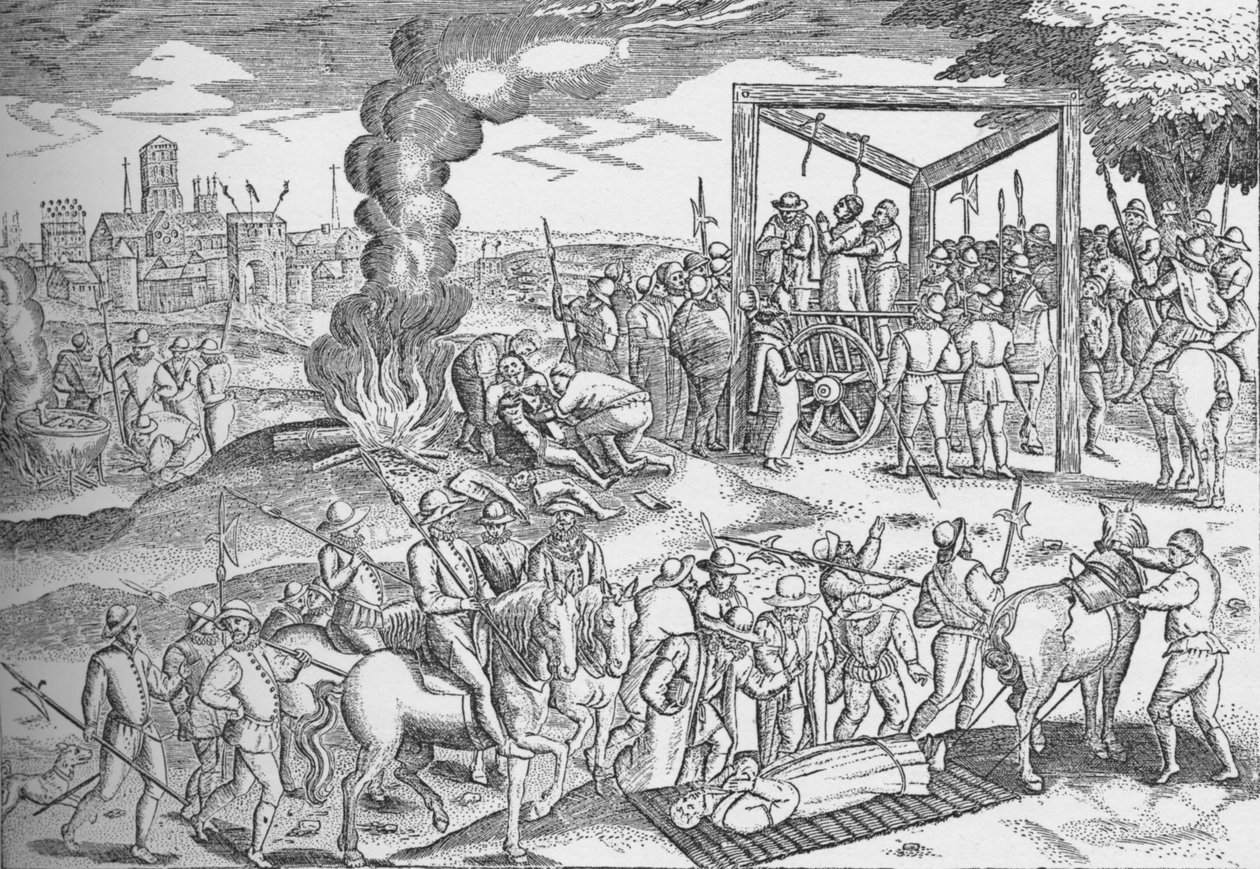 Mártírok Smithfieldben, London, 1600 1904 alkotó: Unbekannt