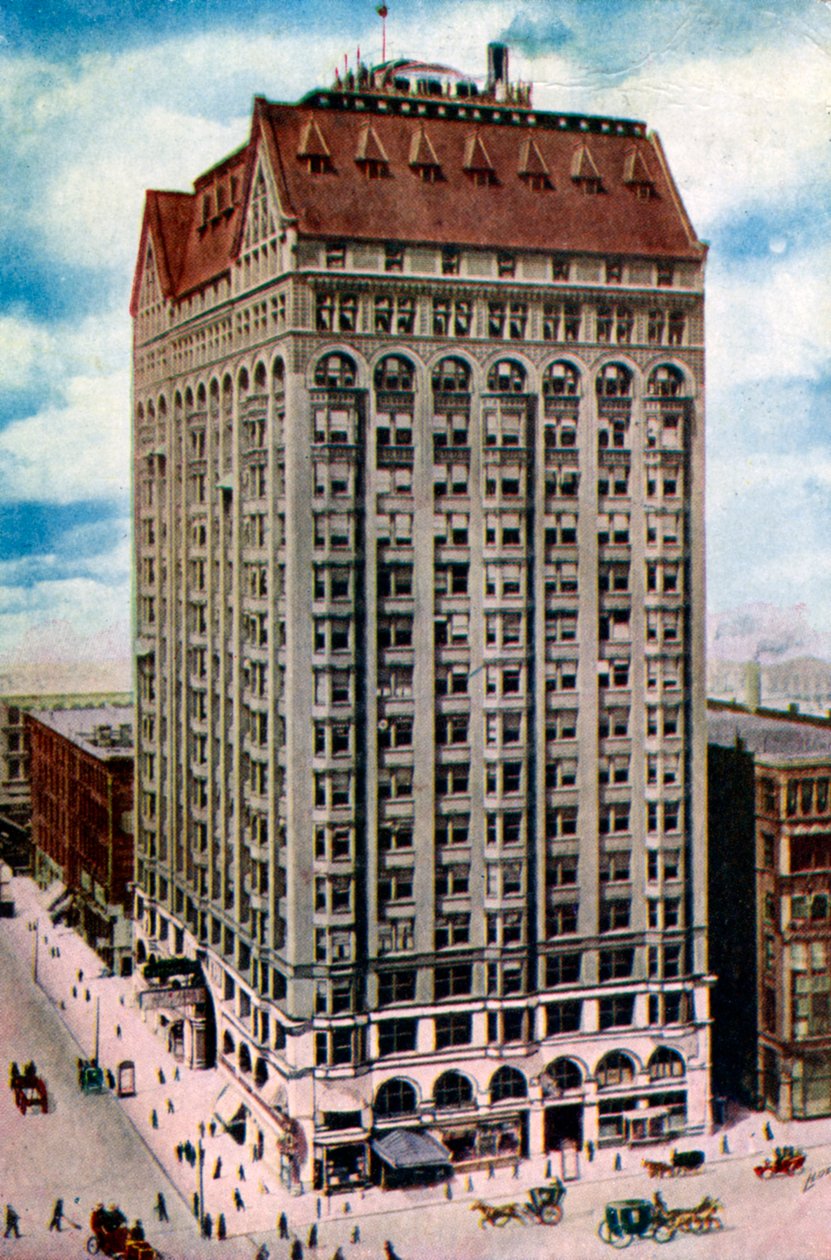 Szabadkőműves templom, Chicago, 1907 alkotó: Unbekannt