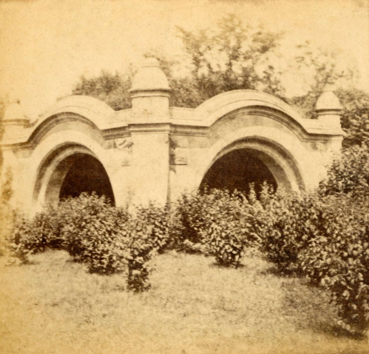 Meadow Port Arches, Prospect Park, 1880-as évek. alkotó: Unbekannt