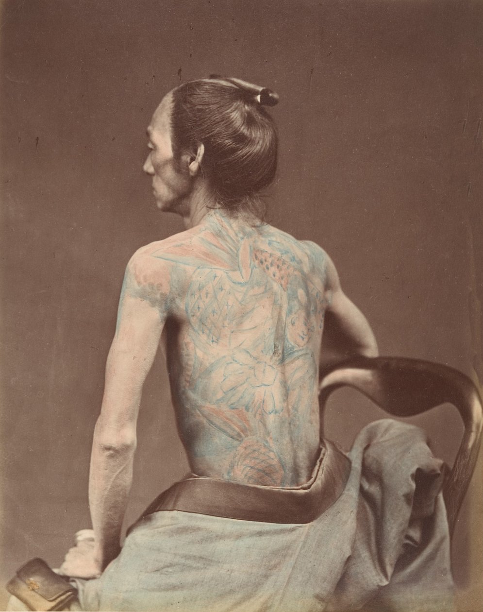Mechanikus tetoválás, 1870-es évek. alkotó: Unbekannt