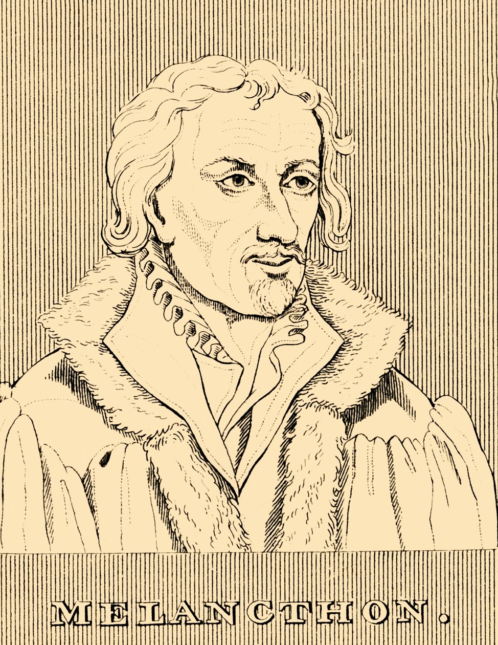 Melancthon, 1497-1560, 1830. alkotó: Unbekannt