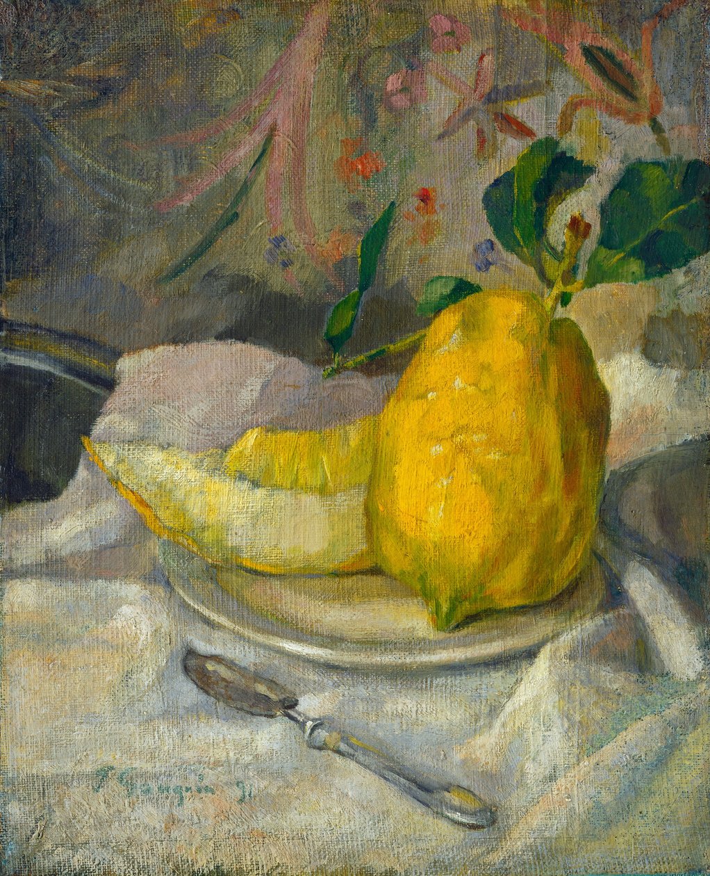 Dinnye és citrom, c. 1900. alkotó: Unbekannt