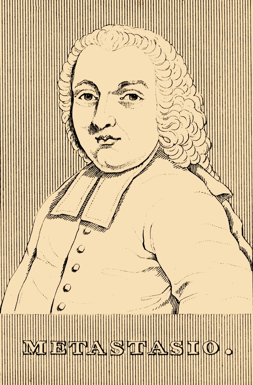 Metastasio, 1698-1782, 1830. alkotó: Unbekannt
