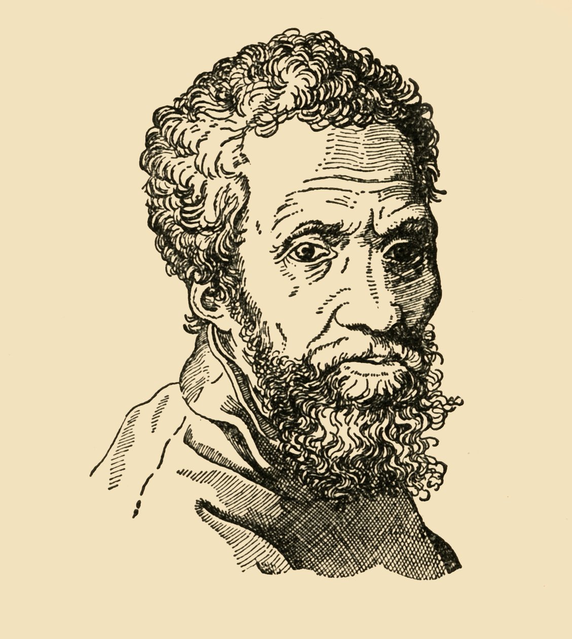 Michelangelo Buonarroti, 1933. alkotó: Unbekannt