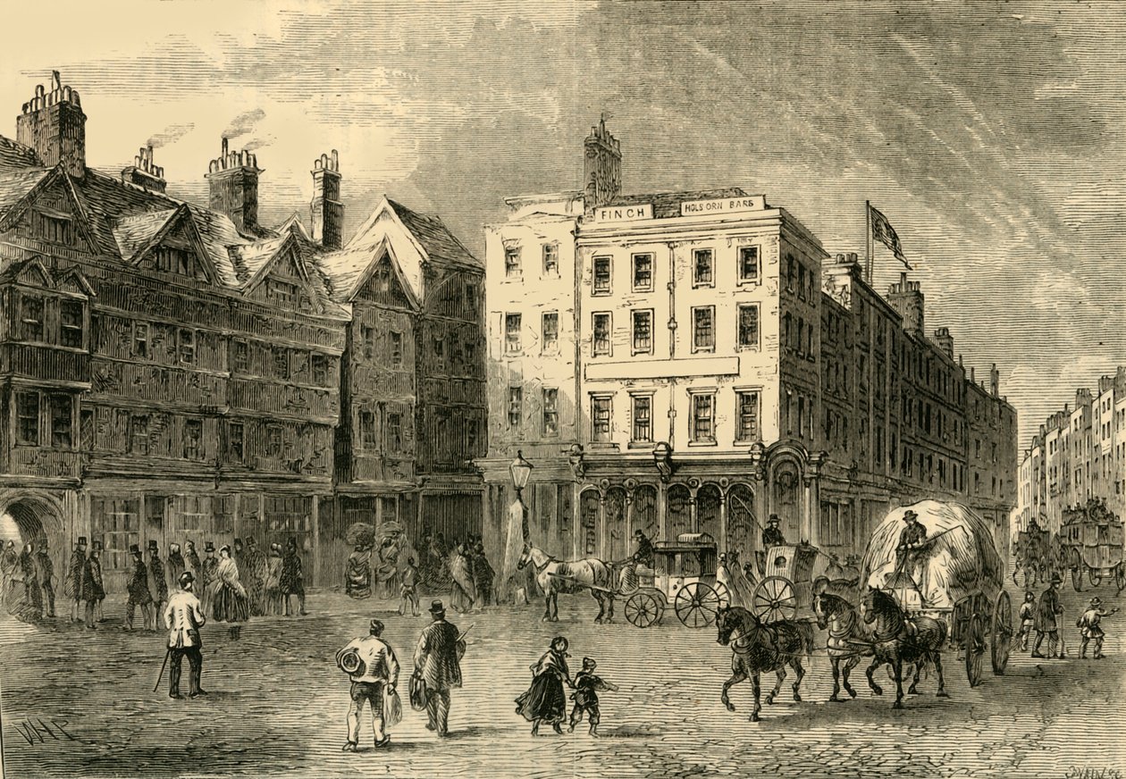 Középső sor, Holborn, 1872. alkotó: Unbekannt