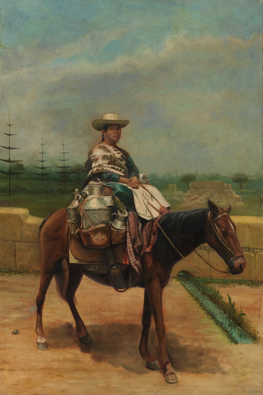 Milk Woman, kb. 1890-1892. alkotó: Unbekannt