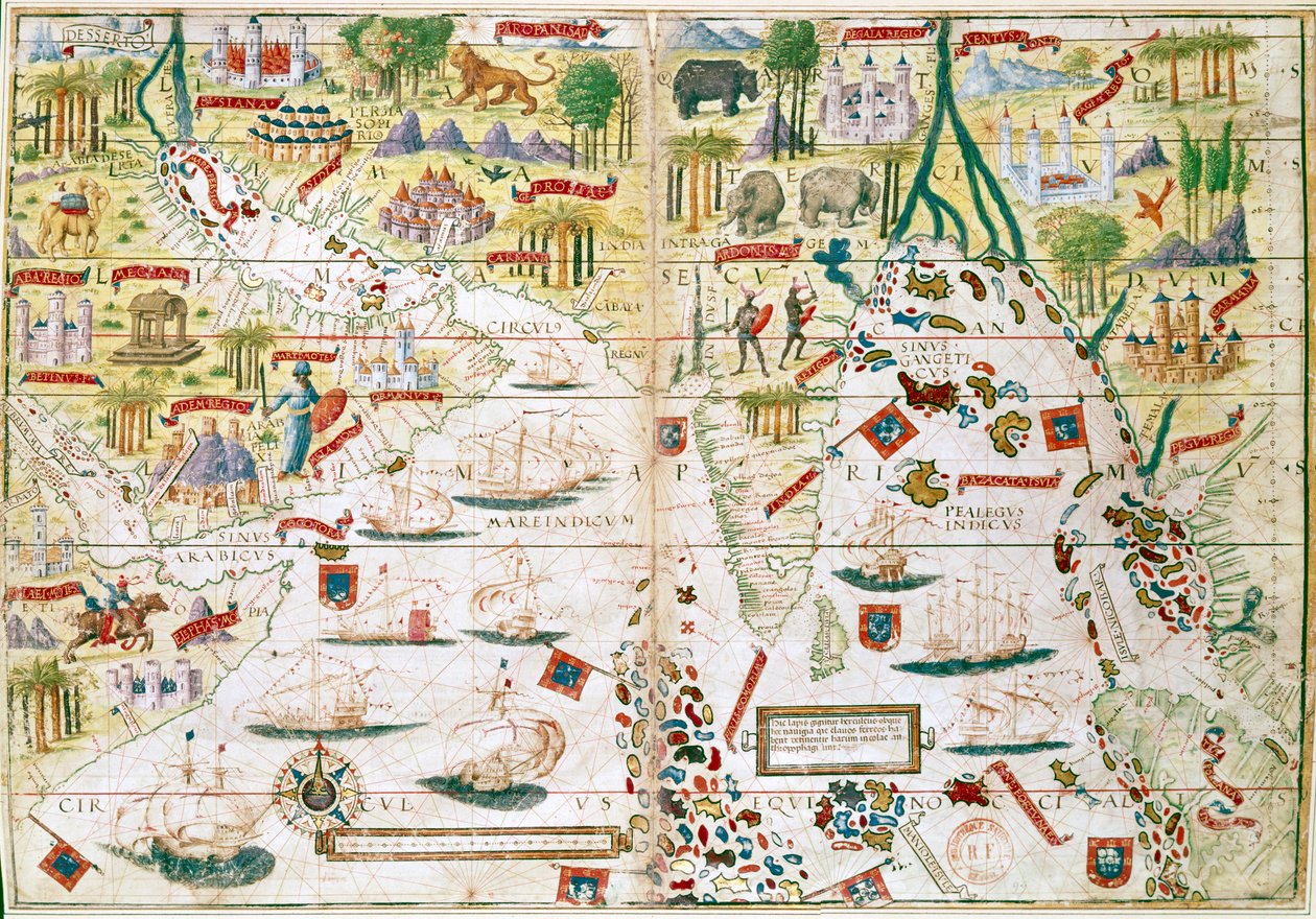 Miller atlasz, c1519 alkotó: Unbekannt