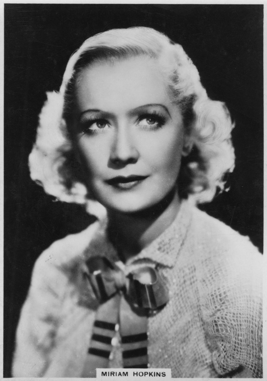 Miriam Hopkins amerikai színésznő, 1938 alkotó: Unbekannt