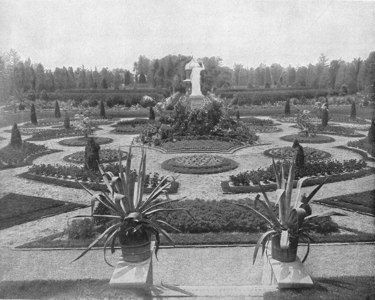 Missouri Botanikus Kert, St. Louis, USA, 1900 körül. alkotó: Unbekannt