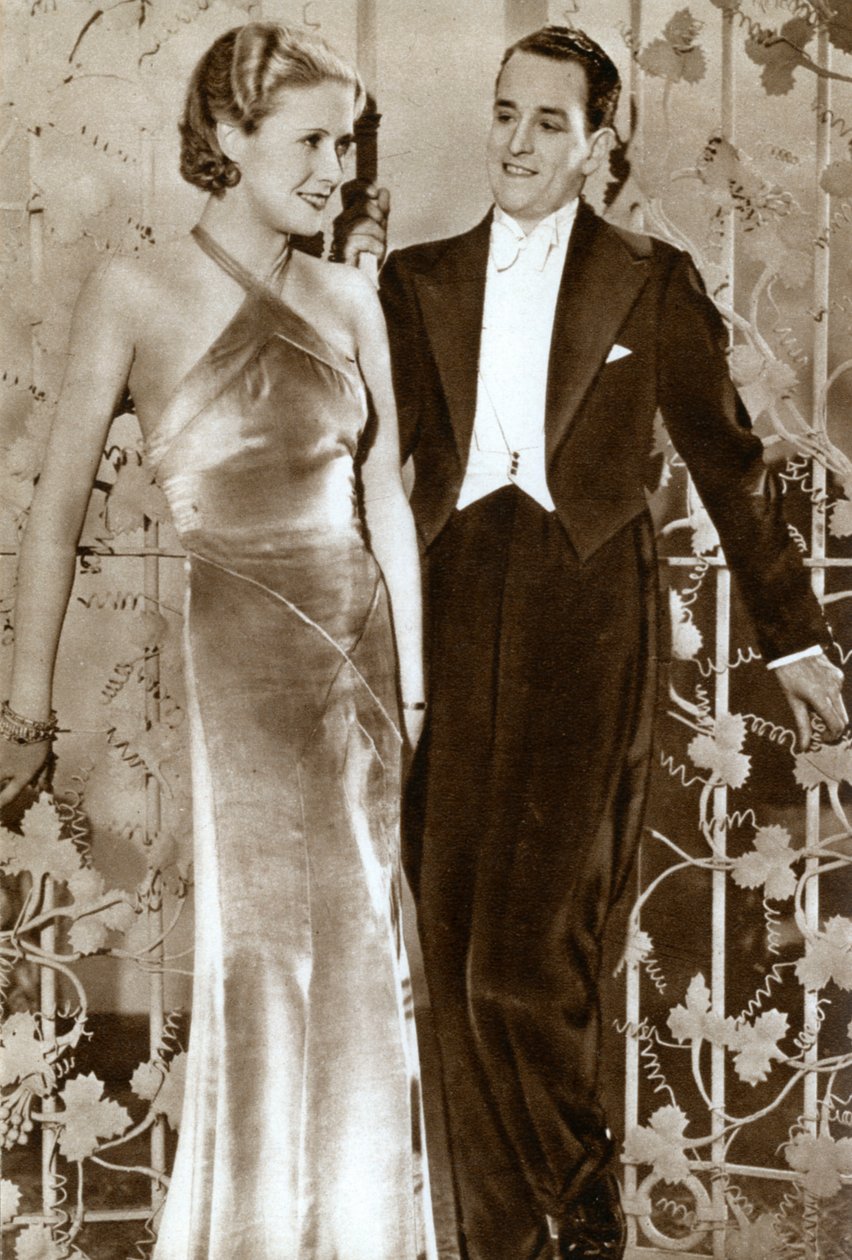 Molly Lamont és Gene Gerrard, színészek, 1933 alkotó: Unbekannt