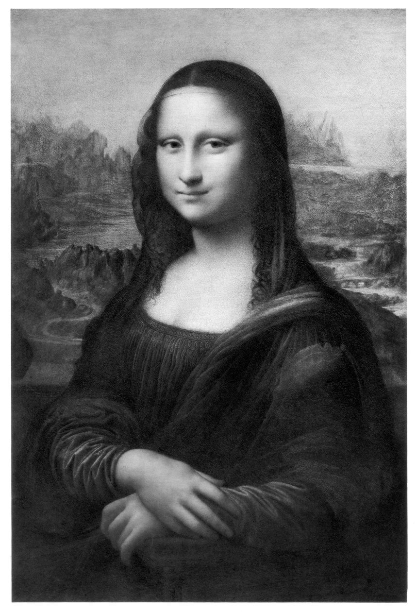 Mona Lisa, c1505, 19. század alkotó: Unbekannt