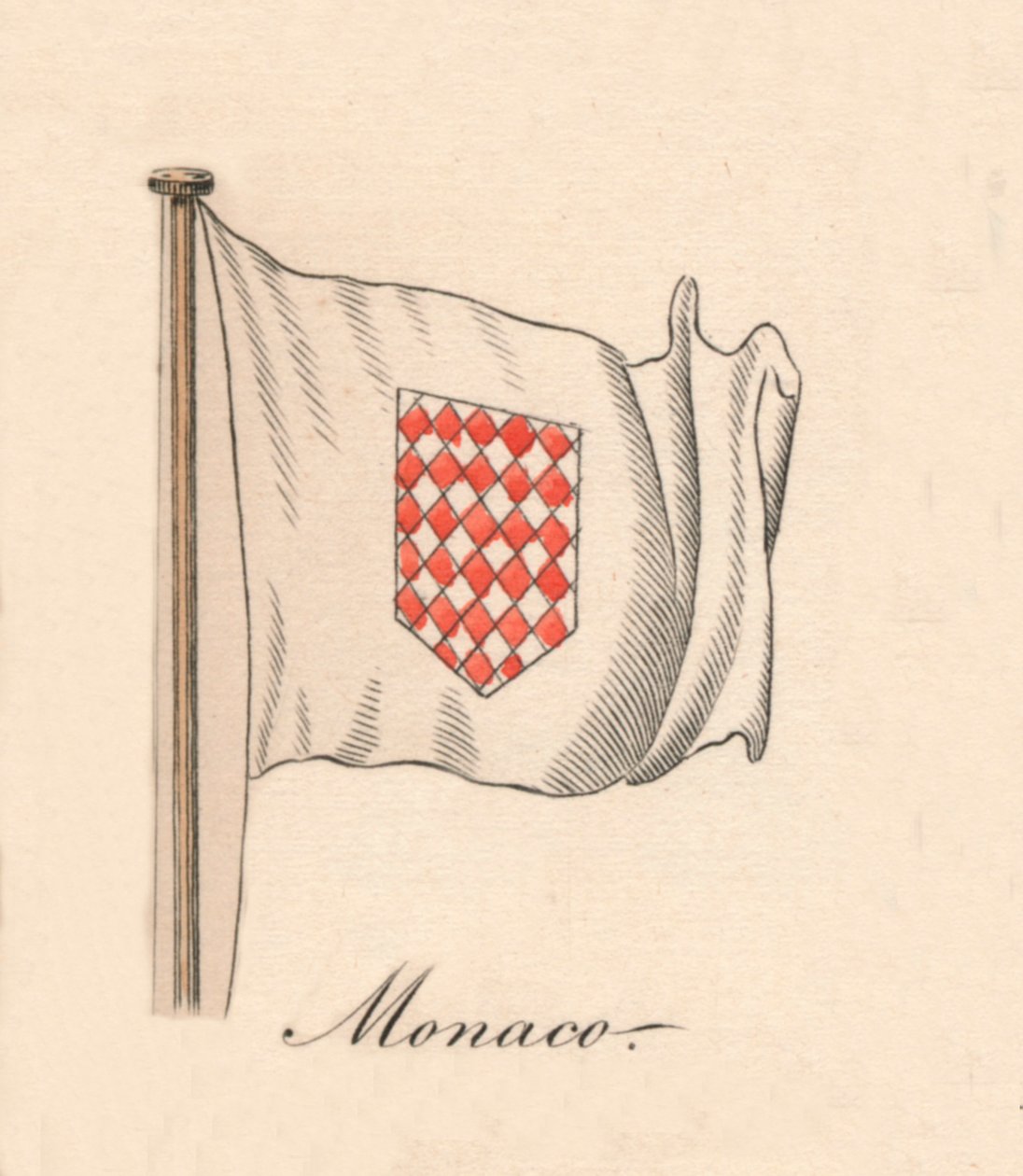 Monaco, 1838 alkotó: Unbekannt