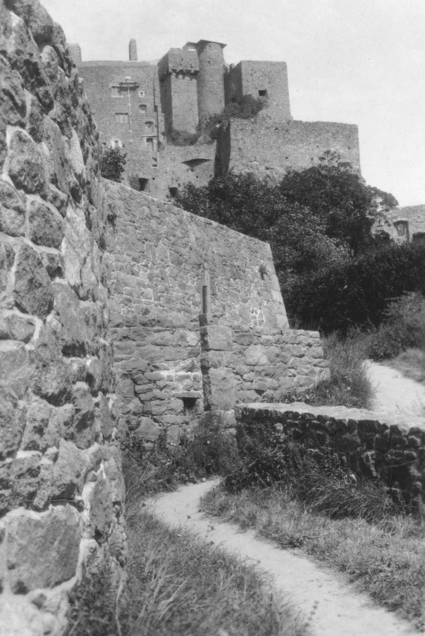Mont Orgueil kastély, Jersey, XX. század alkotó: Unbekannt
