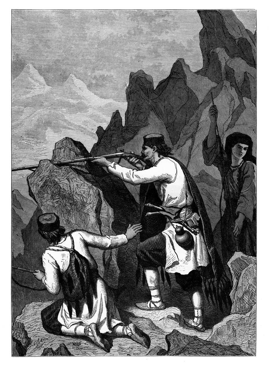 Montenegróiak, 1890 alkotó: Unbekannt