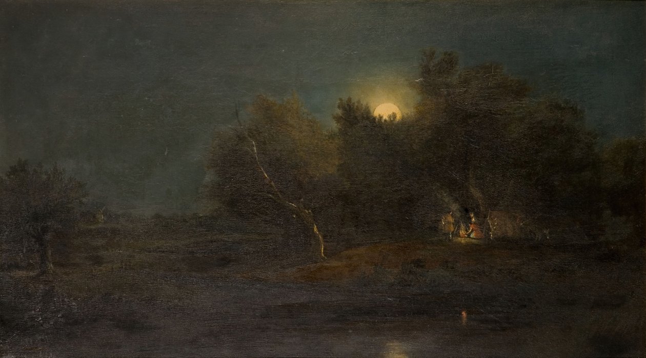 Holdfény-jelenet, 1800-1850. alkotó: Unbekannt