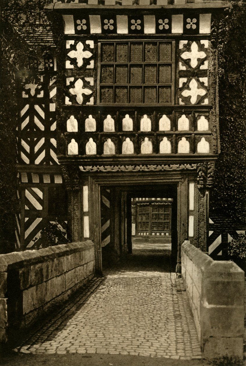 Moreton Old Hall, Congleton, 1920. alkotó: Unbekannt