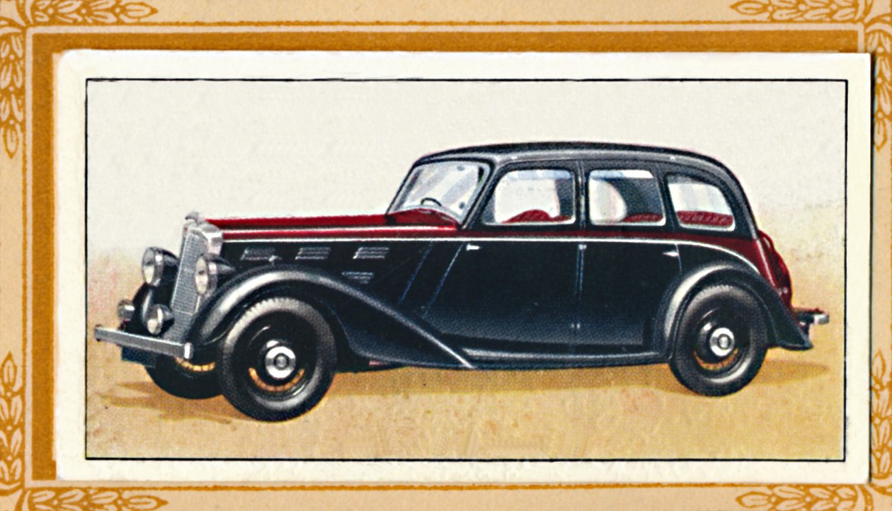 Morris 25 Saloon, 1936 alkotó: Unbekannt